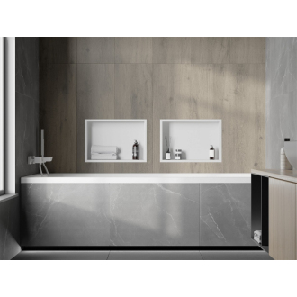 Mexen X-WALL-R Polica do steny 45x30x10, biela 1920453010