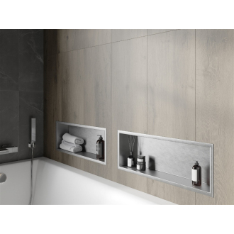 Mexen X-WALL-R Police do steny 60x20x10, inox 1910602010