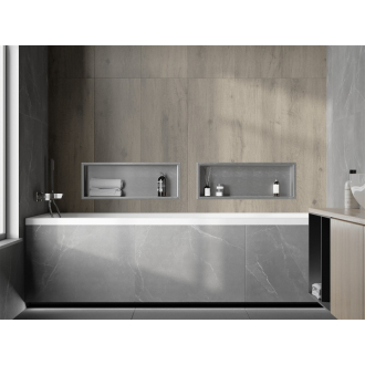 Mexen X-WALL-R Police do steny 60x20x10, inox 1910602010