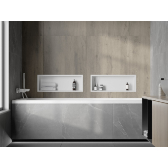 Mexen X-WALL-R Polica do steny 60x20x10, biela 1920602010