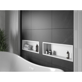 Mexen X-WALL-R Polica do steny 60x20x10, biela 1920602010