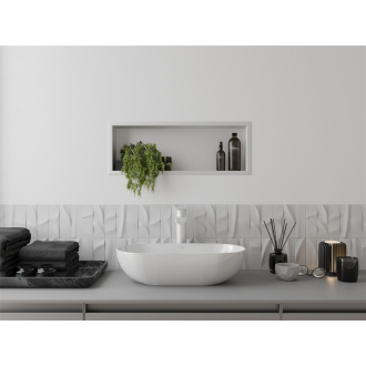 Mexen X-WALL-R Polica do steny 60x20x10, biela 1920602010