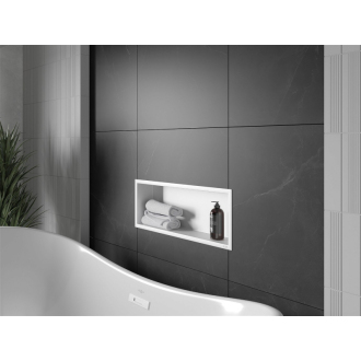 Mexen X-WALL-R Polica do steny 60x20x10, biela 1920602010