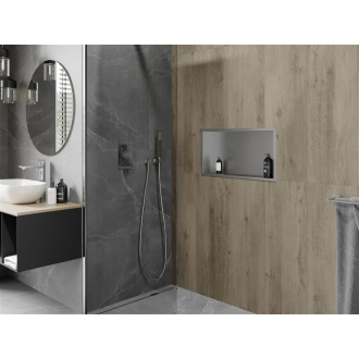 Mexen X-WALL-R Police do steny 60x30x10, inox 1910603010