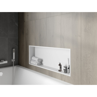 Mexen X-WALL-R Polica do steny 90x30x10, biela 1920903010