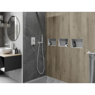 Mexen X-WALL-NR Polica do steny 30x20x10, biela 1921302010