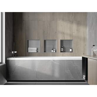 Mexen X-WALL-NR Police do steny 30x30x10, inox 1911303010