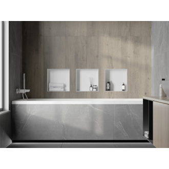 Mexen X-WALL-NR Polica do steny 30x30x10, biela 1921303010