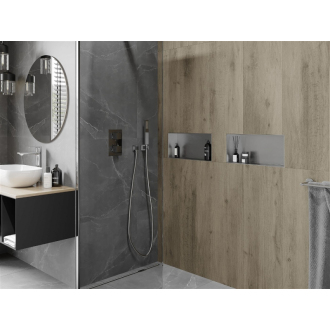Mexen X-WALL-NR Police do steny 45x20x10, inox 1911452010