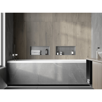 Mexen X-WALL-NR Police do steny 45x20x10, inox 1911452010