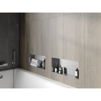 Mexen X-WALL-NR Police do steny 45x20x10, inox 1911452010