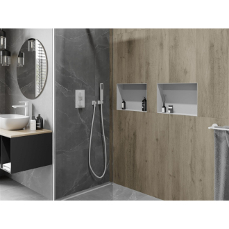 Mexen X-WALL-NR Polica do steny 45x30x10, biela 1921453010