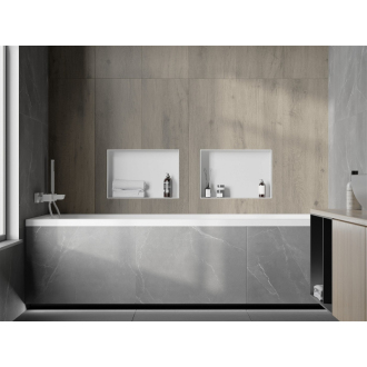 Mexen X-WALL-NR Polica do steny 45x30x10, biela 1921453010