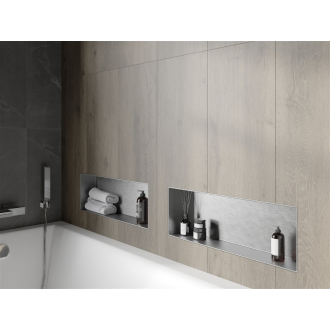 Mexen X-WALL-NR Police do steny 60x20x10, inox 1911602010