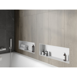 Mexen X-WALL-NR Polica do steny 60x20x10, biela 1921602010