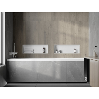 Mexen X-WALL-NR Polica do steny 60x20x10, biela 1921602010