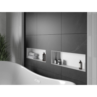 Mexen X-WALL-NR Polica do steny 60x20x10, biela 1921602010