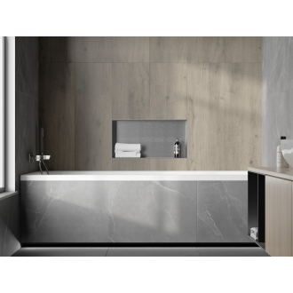 Mexen X-WALL-NR Police do steny 60x30x10, inox 1911603010