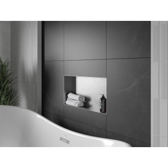 Mexen X-WALL-NR Police do steny 60x30x10, inox 1911603010