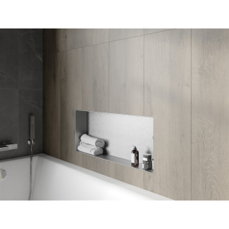 Mexen X-WALL-NR Police do steny 75x30x10, inox 1911753010