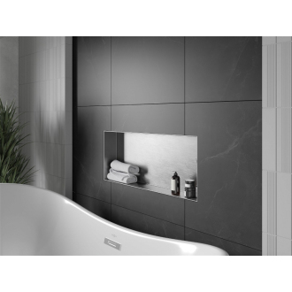 Mexen X-WALL-NR Police do steny 75x30x10, inox 1911753010