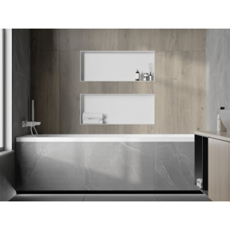 Mexen X-WALL-NR Polica do steny 75x30x10, biela 1921753010