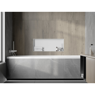 Mexen X-WALL-NR Polica do steny 75x30x10, biela 1921753010