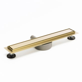 Rea Žľab s roštom Neo &amp; Pure 900 N PRE L.Gold Mirror