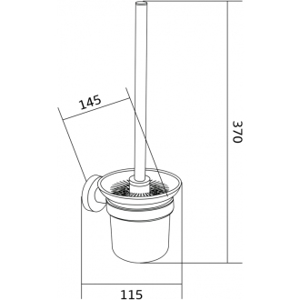 WC kefa Mexen Remo, biela - 7050750-20