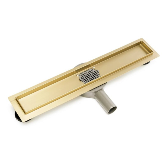 Rea Žľab s roštom Neo Slim L.Gold Pro-700 Mirror