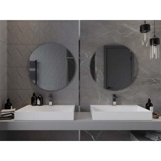 Okrúhle kúpeľňové zrkadlo Mexen Alto 70 cm - 9853-070-070-000-00