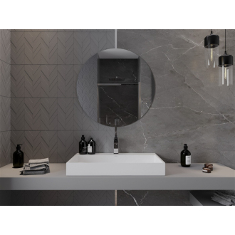 Okrúhle kúpeľňové zrkadlo Mexen Alto 80 cm - 9853-080-080-000-00