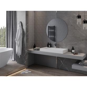 Okrúhle kúpeľňové zrkadlo Mexen Alto 90 cm - 9853-090-090-000-00
