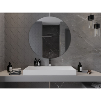 Okrúhle kúpeľňové zrkadlo Mexen Alto 100 cm - 9853-100-100-000-00
