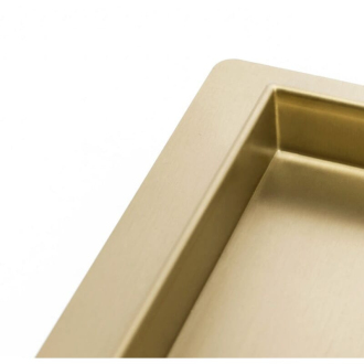 Rea Žľab s roštom Neo Slim L.Gold Pro-700 Mirror