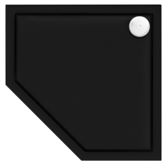 Rea Sprchová vanička Diamond Black 90x90 REA-K8543