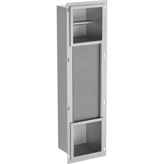 Mexen X-WALL-BP Zápustný držiak toaletného papiera, inox 1914