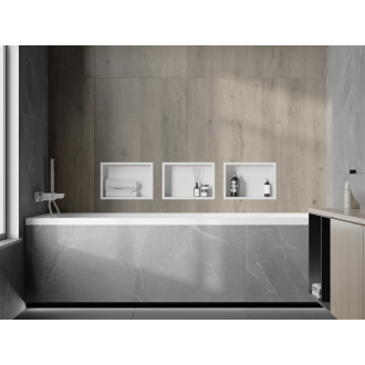 Mexen X-WALL-R Polica do steny 30x20x10, biela 1920302010