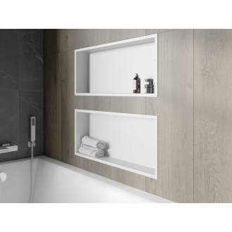 Mexen X-WALL-R Polica do steny 75x30x10, biela 1920753010