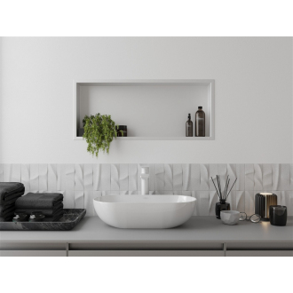 Mexen X-WALL-R Polica do steny 75x30x10, biela 1920753010