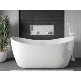 Mexen X-WALL-R Polica do steny 75x30x10, biela 1920753010