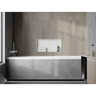 Mexen X-WALL-NR Polica do steny 60x30x10, biela 1921603010