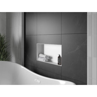 Mexen X-WALL-NR Polica do steny 60x30x10, biela 1921603010