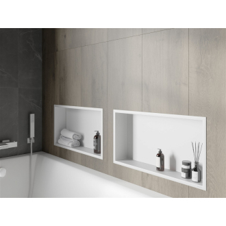 Mexen X-WALL-R Polica do steny 60x30x10, biela 1920603010