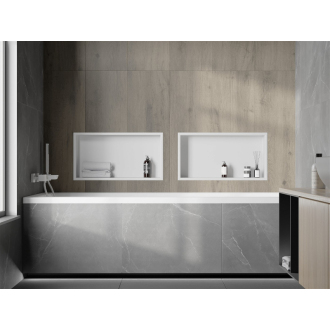 Mexen X-WALL-R Polica do steny 60x30x10, biela 1920603010