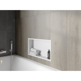 Mexen X-WALL-R Polica do steny 60x30x10, biela 1920603010