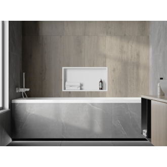 Mexen X-WALL-R Polica do steny 60x30x10, biela 1920603010