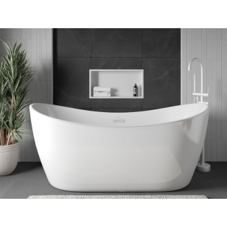 Mexen X-WALL-R Polica do steny 60x30x10, biela 1920603010