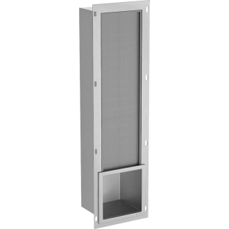 Mexen X-WALL-B Zápustný držiak toaletného papiera, inox 1915