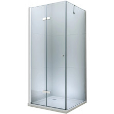 Mexen Lima skladací sprchovací kút 75 x 80 cm, transparentný, chróm - 856-075-080-01-00